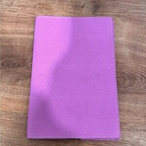 Vibrant Pink Leather Notebook, Kindle, Tablet Cover​​​​​